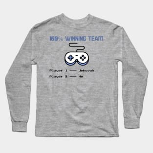 Winning Game - Jehovah and Me - JW Long Sleeve T-Shirt